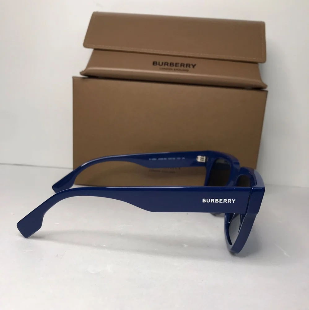 - 💯Original New Burberry Square BE4394 4058/80 B 4395 Deep Navy blue Su